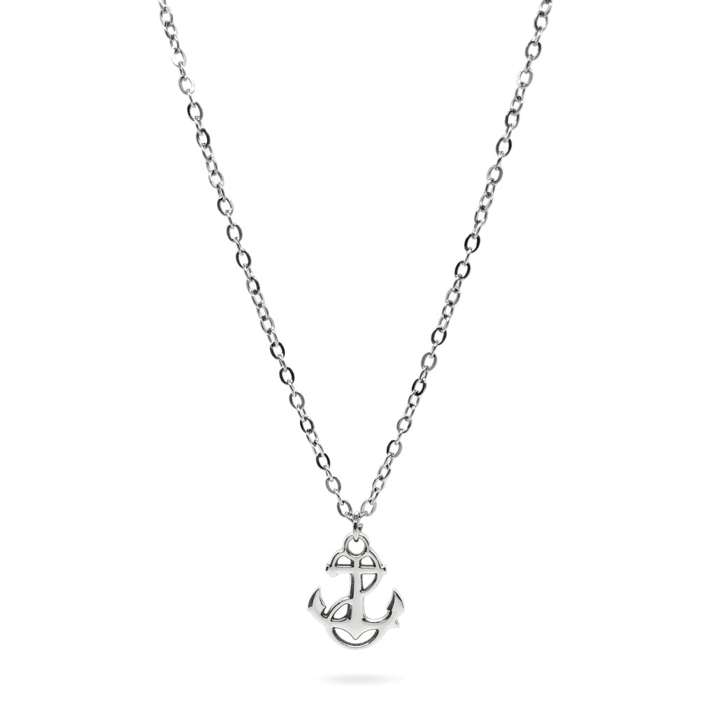 Tiny Anchor Necklace