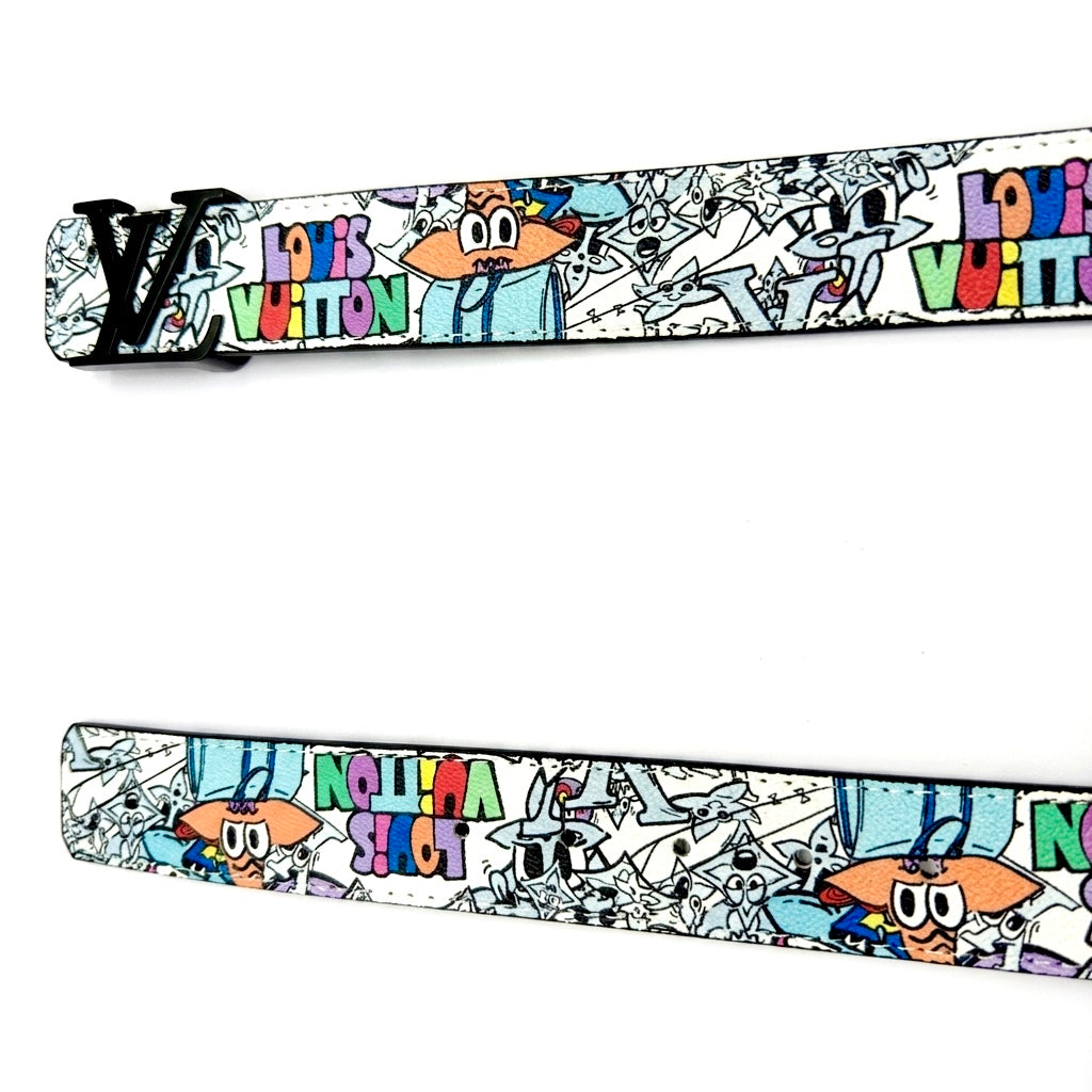 Louis Vuitton Cartoon Graffiti Belt