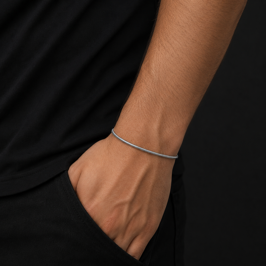Snake Stainless Steel Bracelet