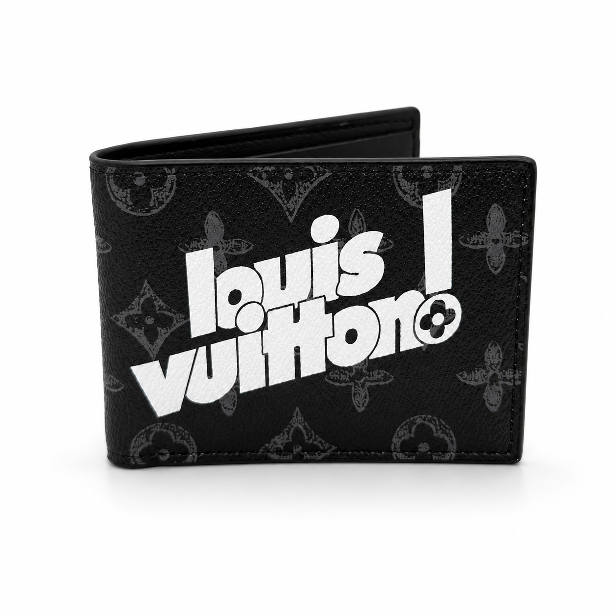 LV Black Flower