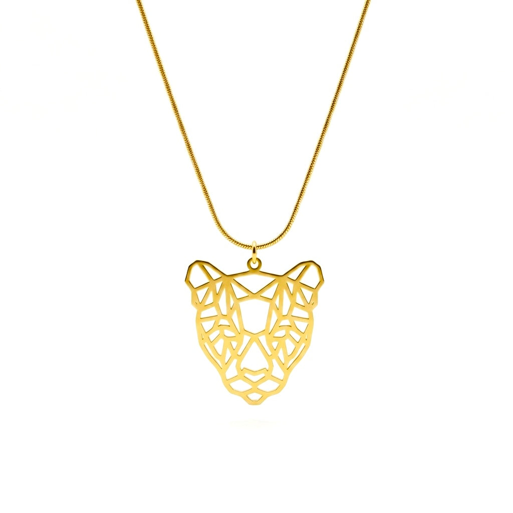 Gold Panther Necklace