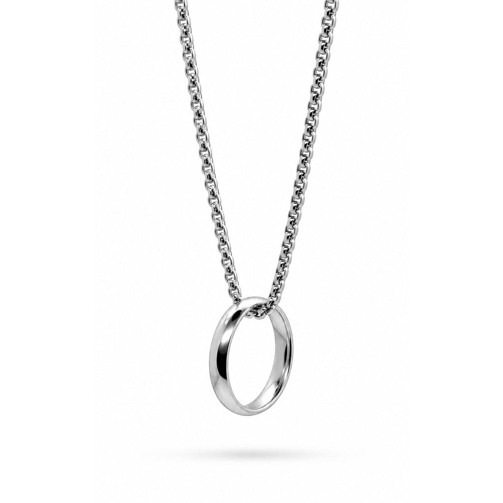 Box In Ring Necklace