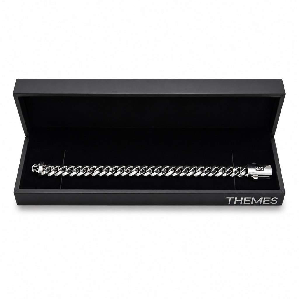 Luxury Bold Cuban Bracelet + Black Box