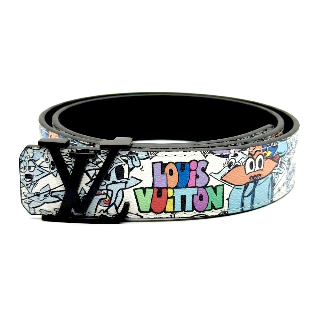 Louis Vuitton Cartoon Graffiti Belt