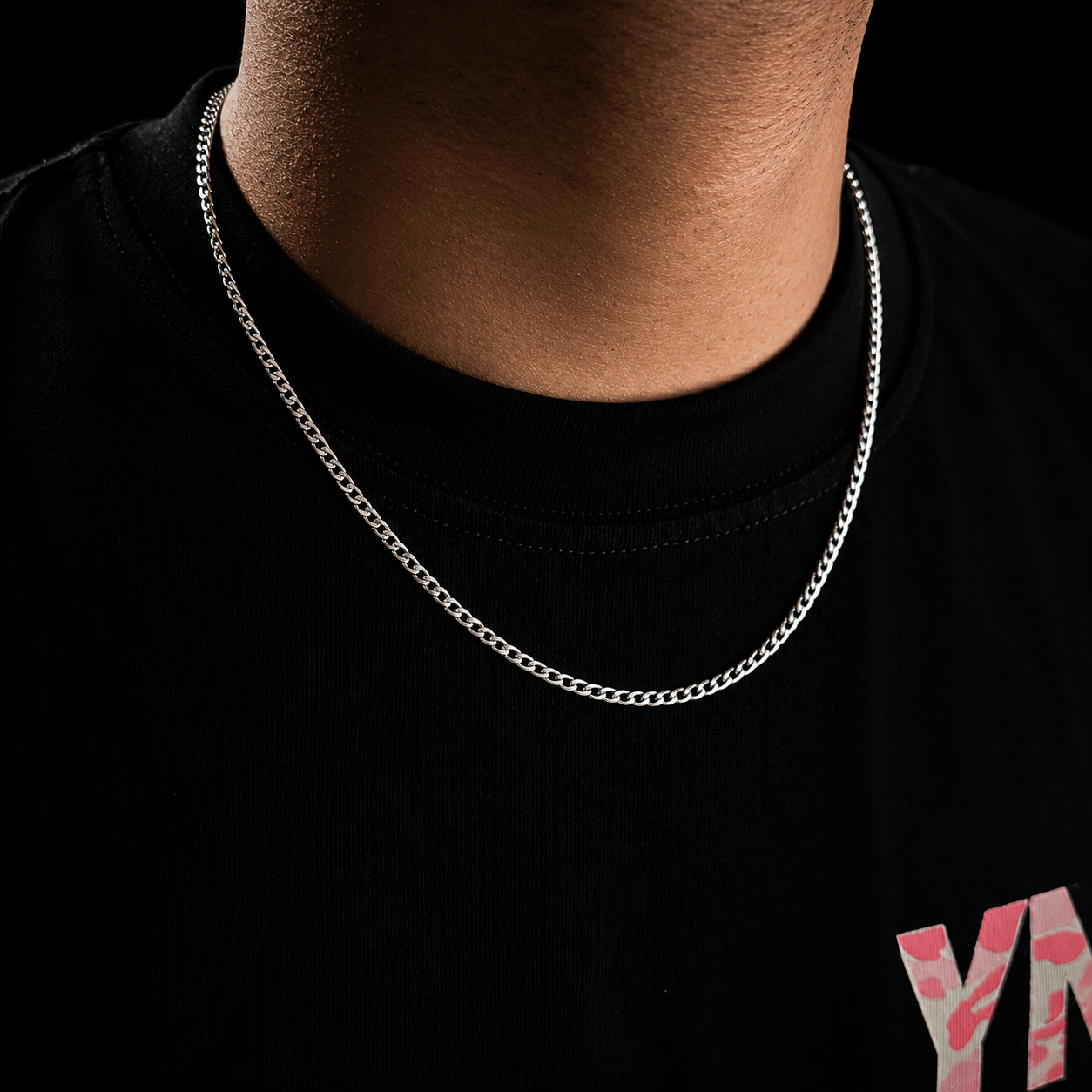 Cuban Stainless Steel Necklace