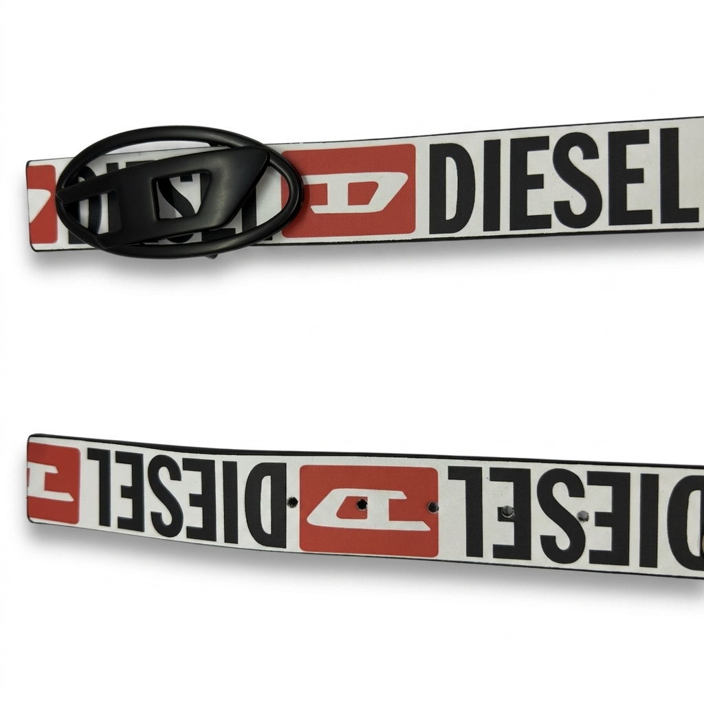 Double Face Printed Diesel Belt