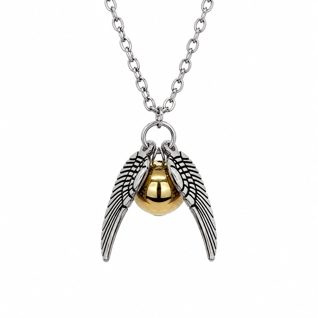 Harry Potter Golden Snitch Necklace