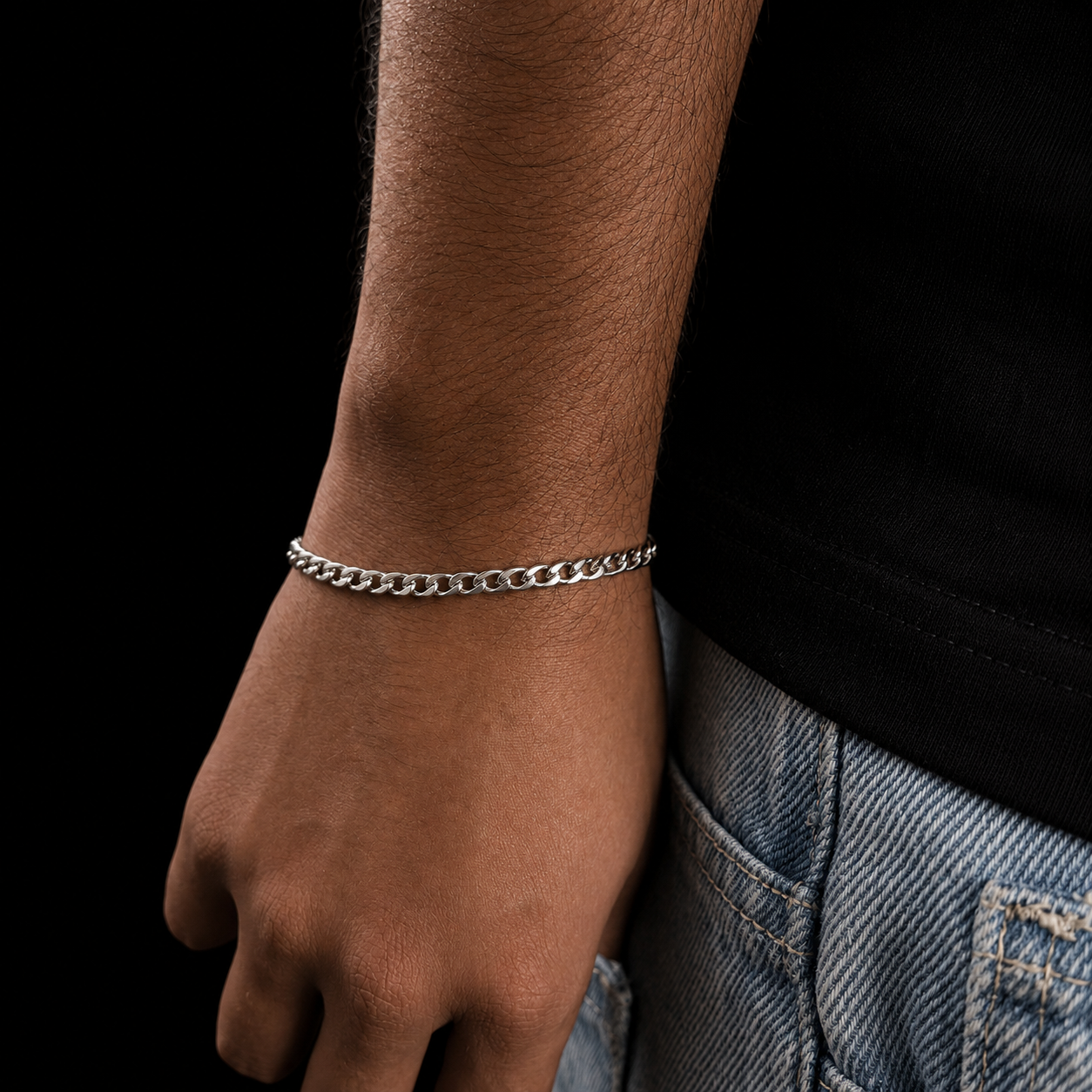 Cuban Stainless Steel Bracelet