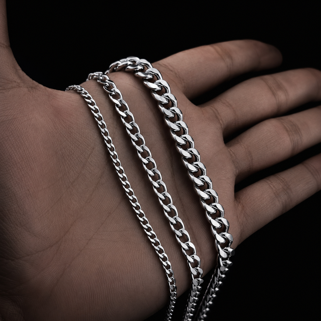Cuban Stainless Steel Necklace