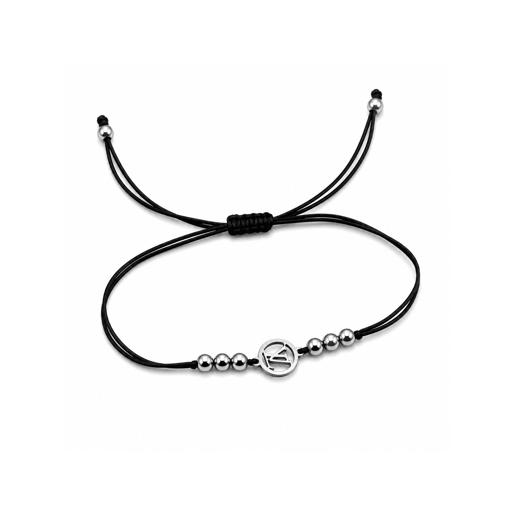 Black rope LV Bracelet