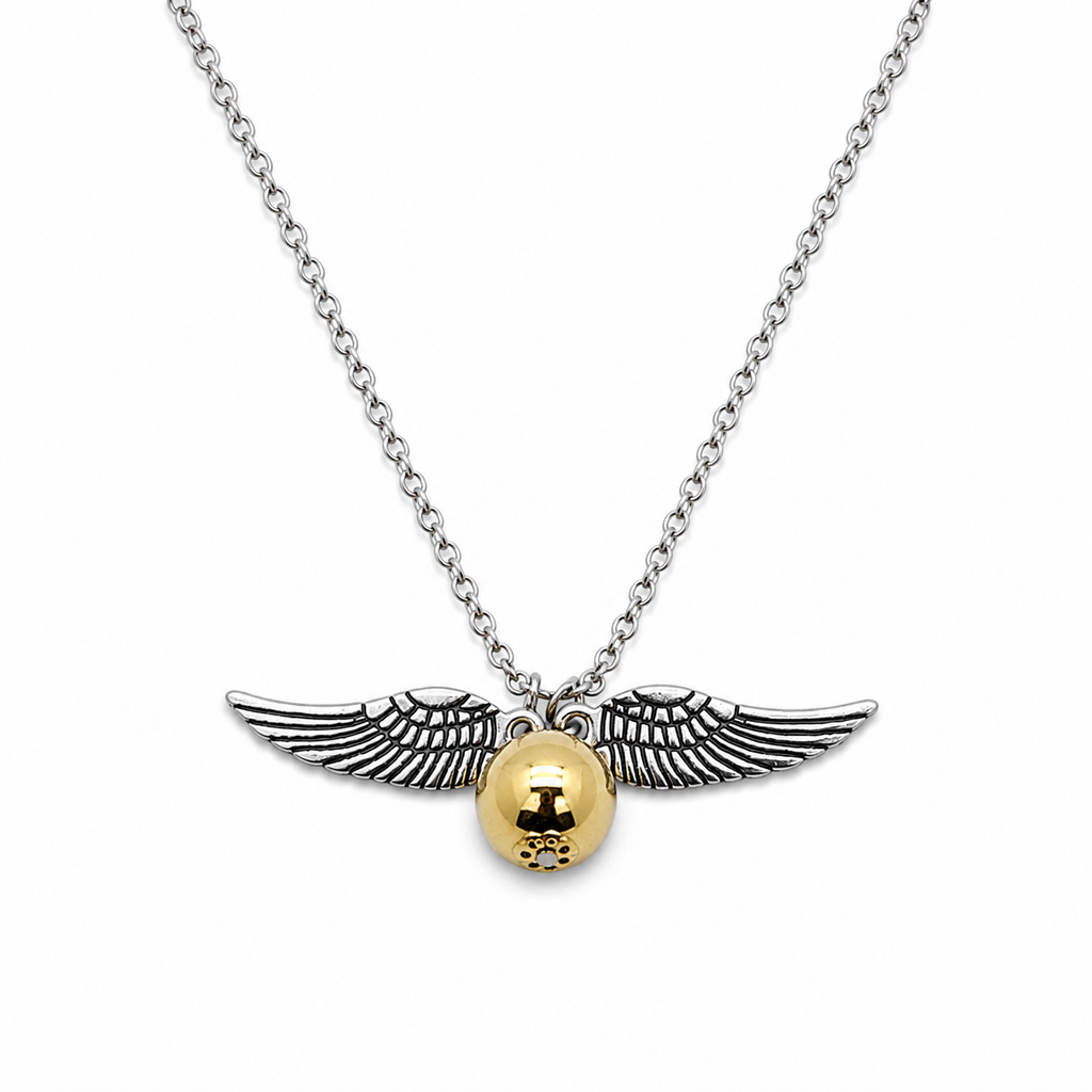 Harry Potter Golden Snitch Necklace