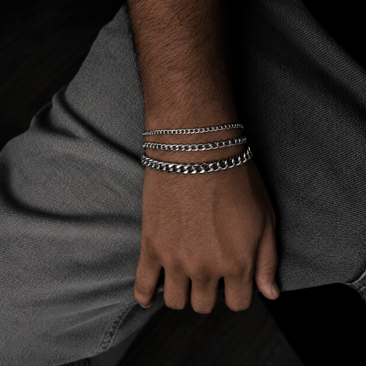 Cuban Stainless Steel Bracelet