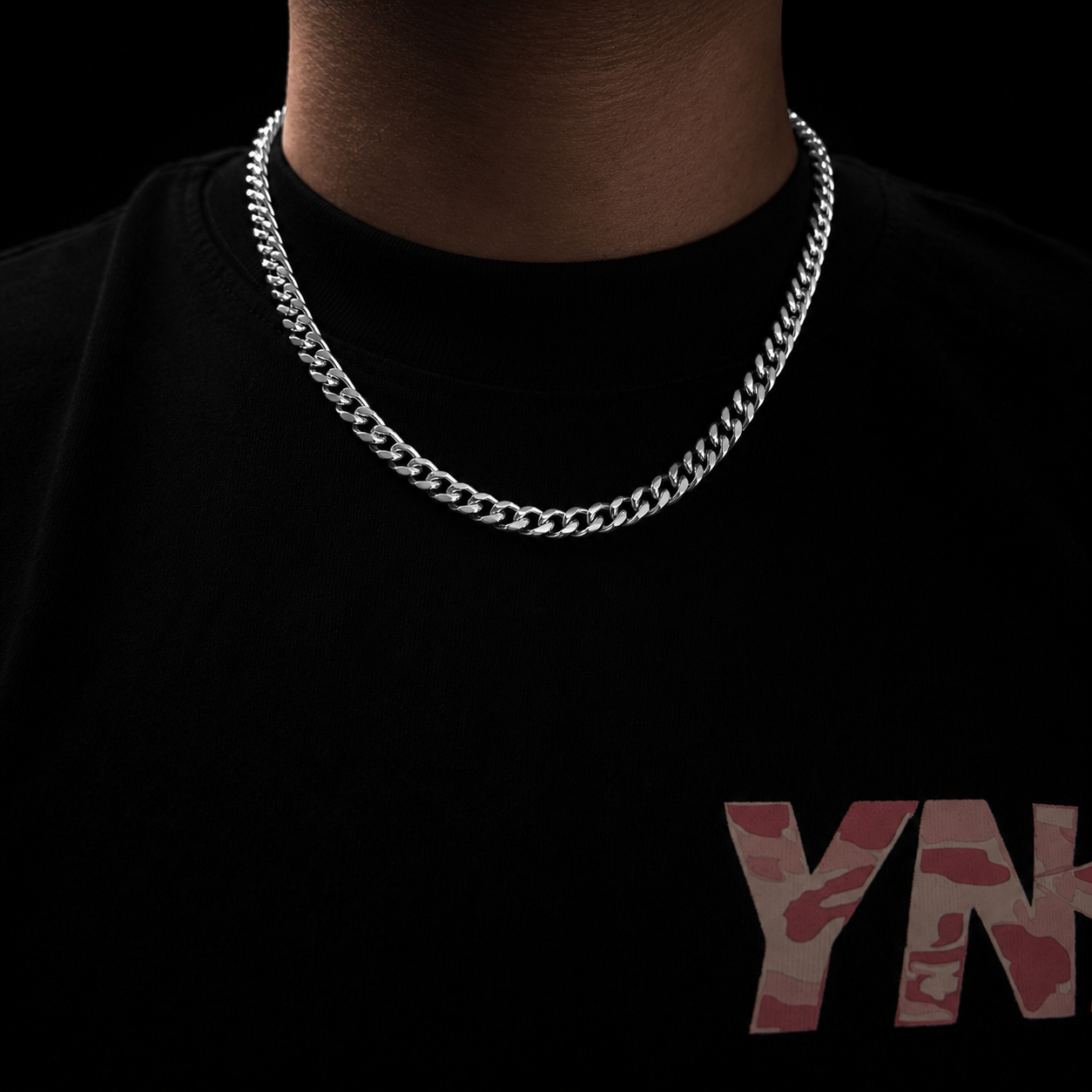 Cuban Stainless Steel Necklace