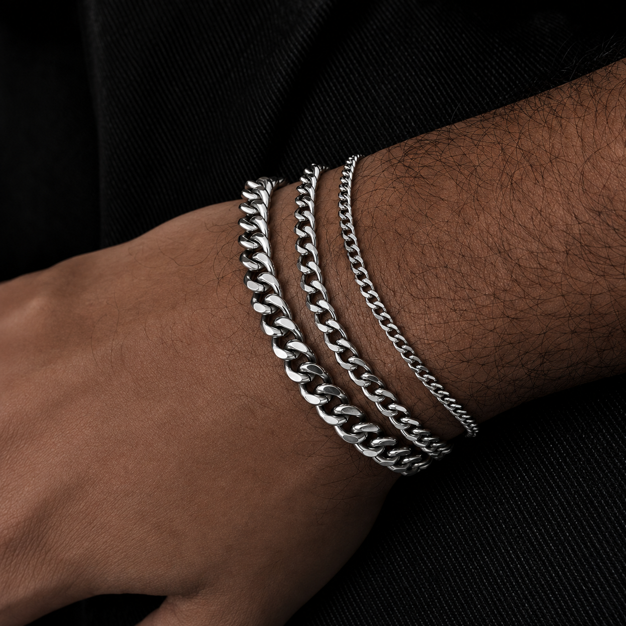 Cuban Stainless Steel Bracelet