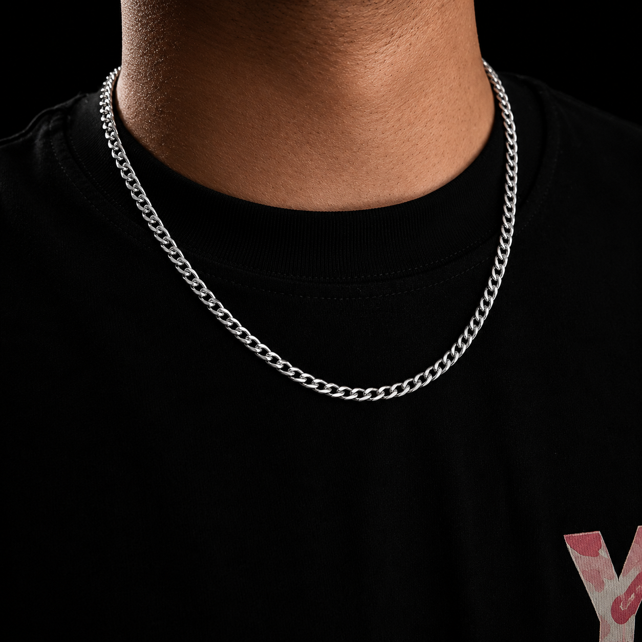 Cuban Stainless Steel Necklace
