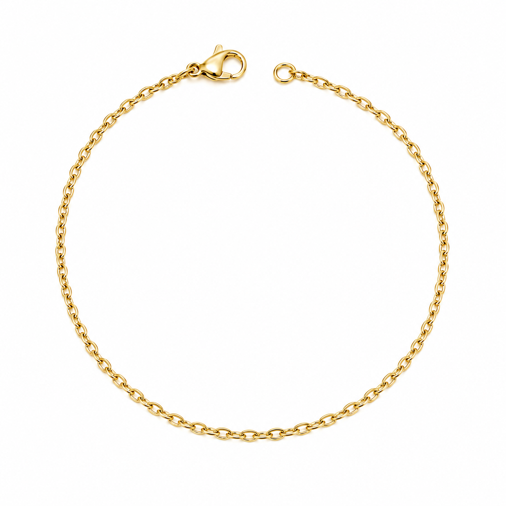 Tiny Cable Stanliess Steel Bracelet