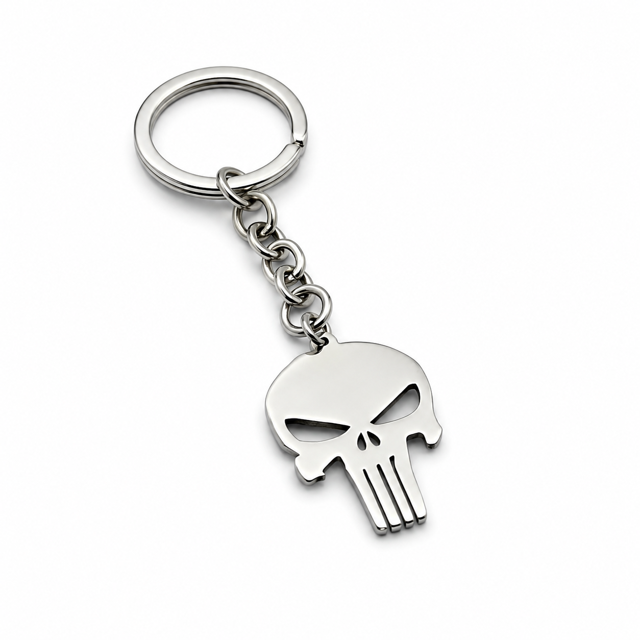 Punisher Skull Keychain
