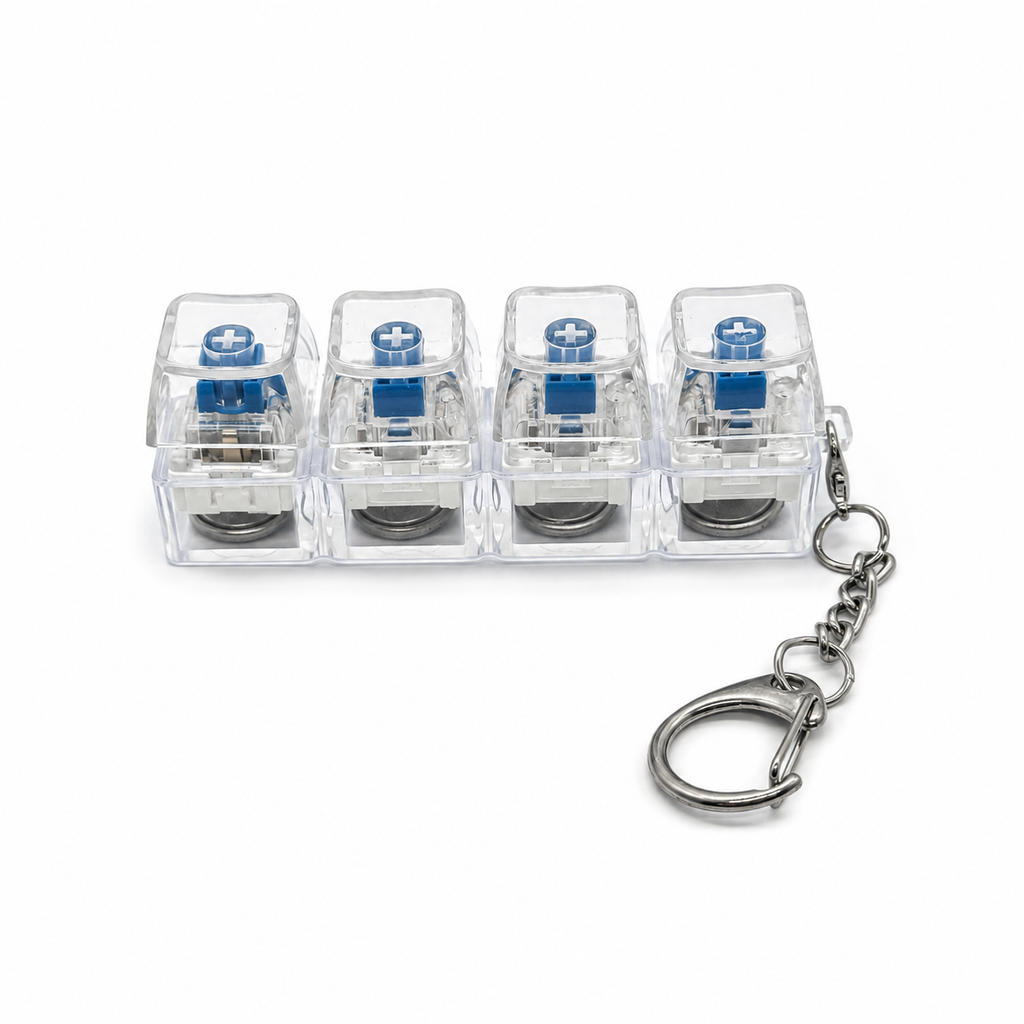 Keyboard Buttons keychain