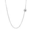 Side flower Necklace