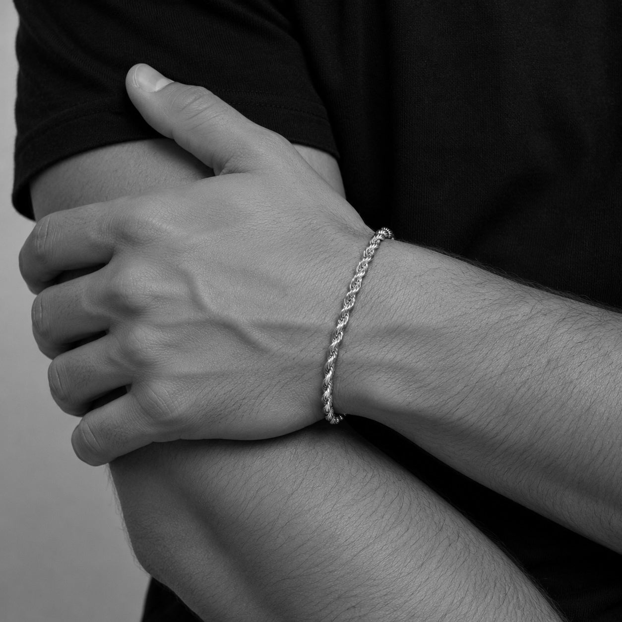 Rope Stainless Steel Bracelet