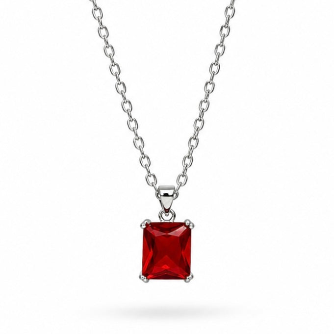Ruby Stone Necklace
