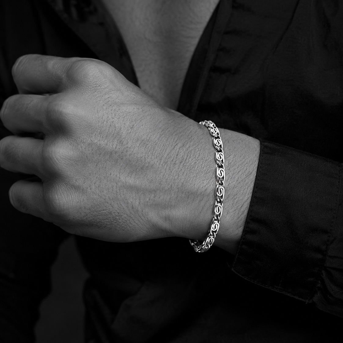 Corrente Zig Zag Grande Bracelet