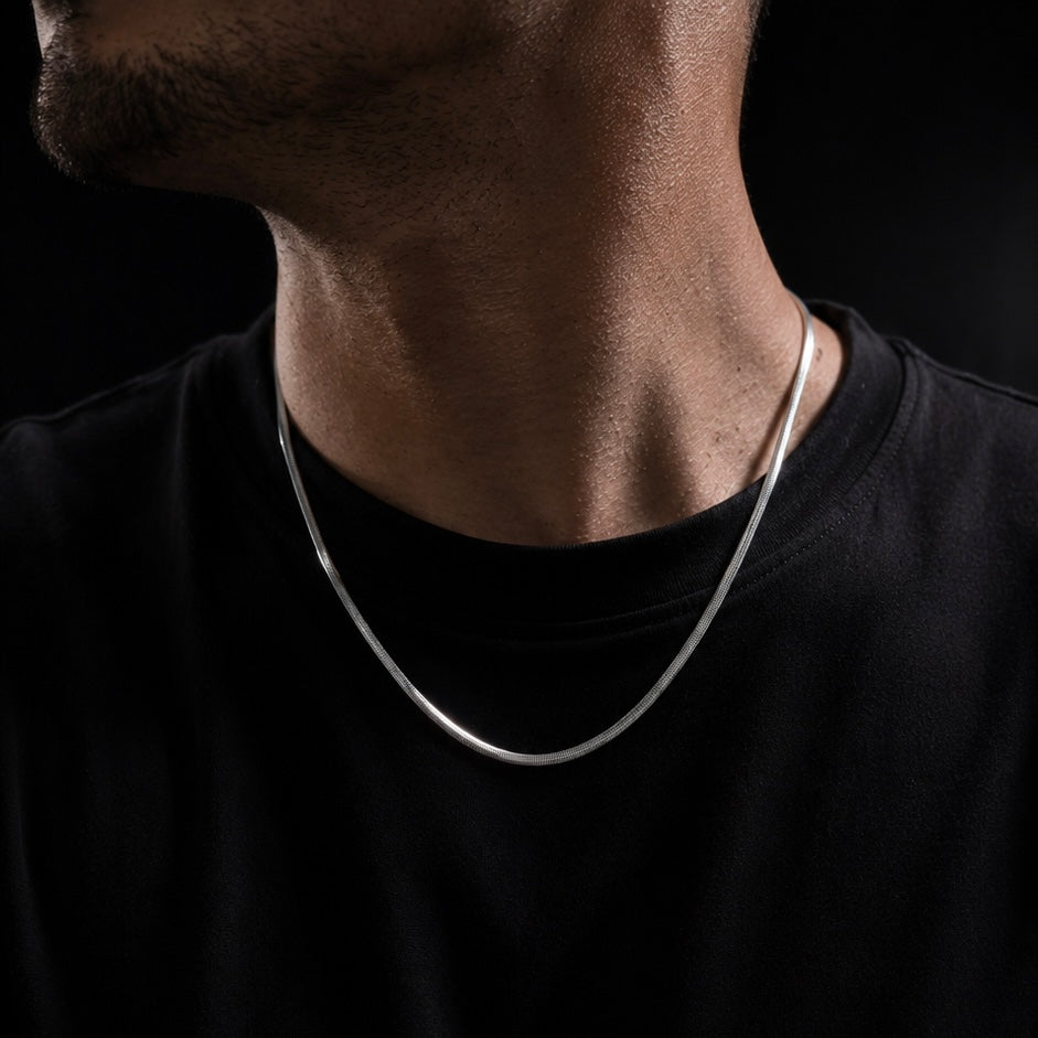 Flat Snake Necklace