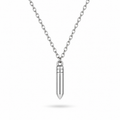 Tiny bullet necklace