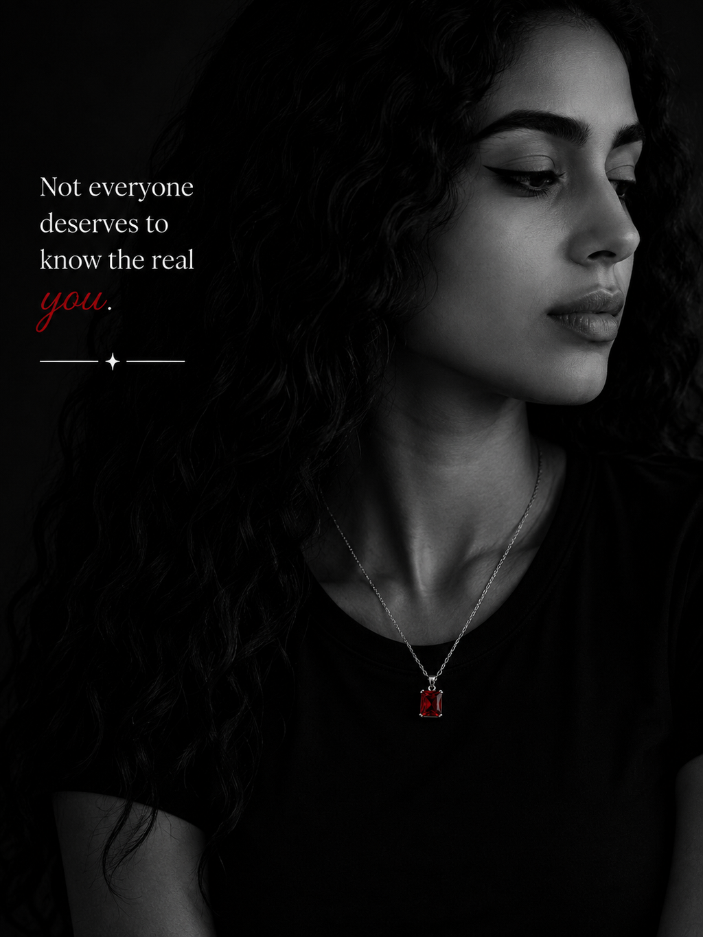 Ruby Stone Necklace