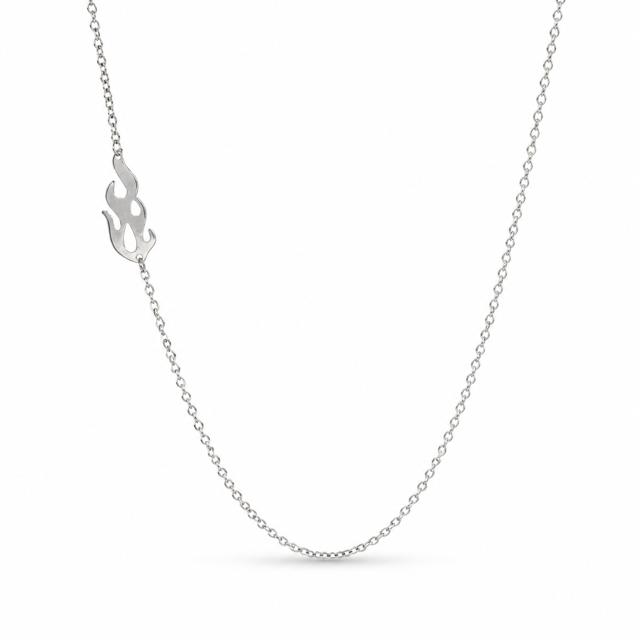 Side Fire Necklace