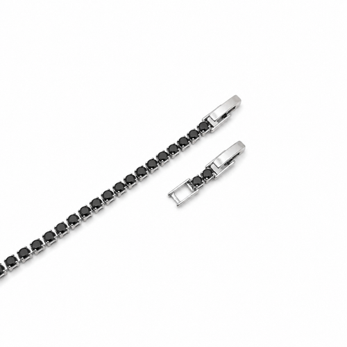 B&W Tennis bracelet
