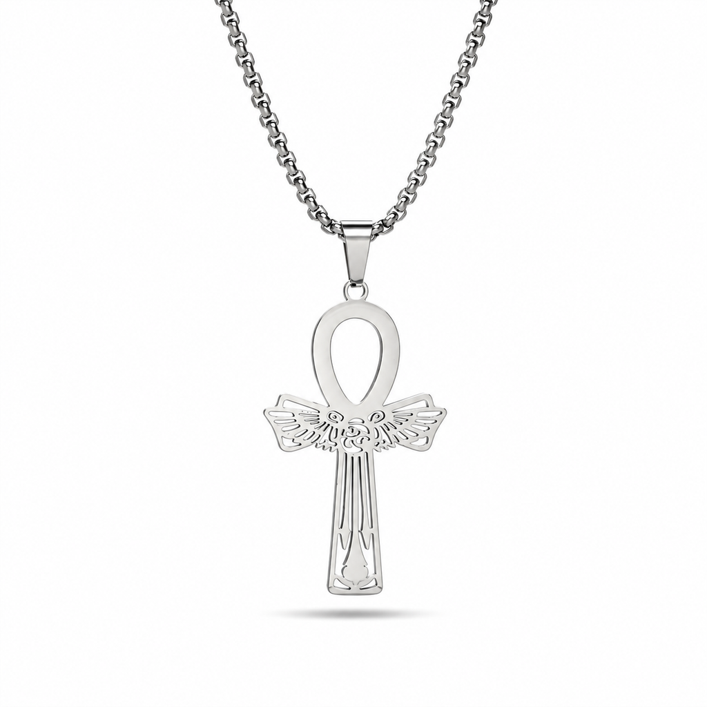 Ankh Wings Necklace