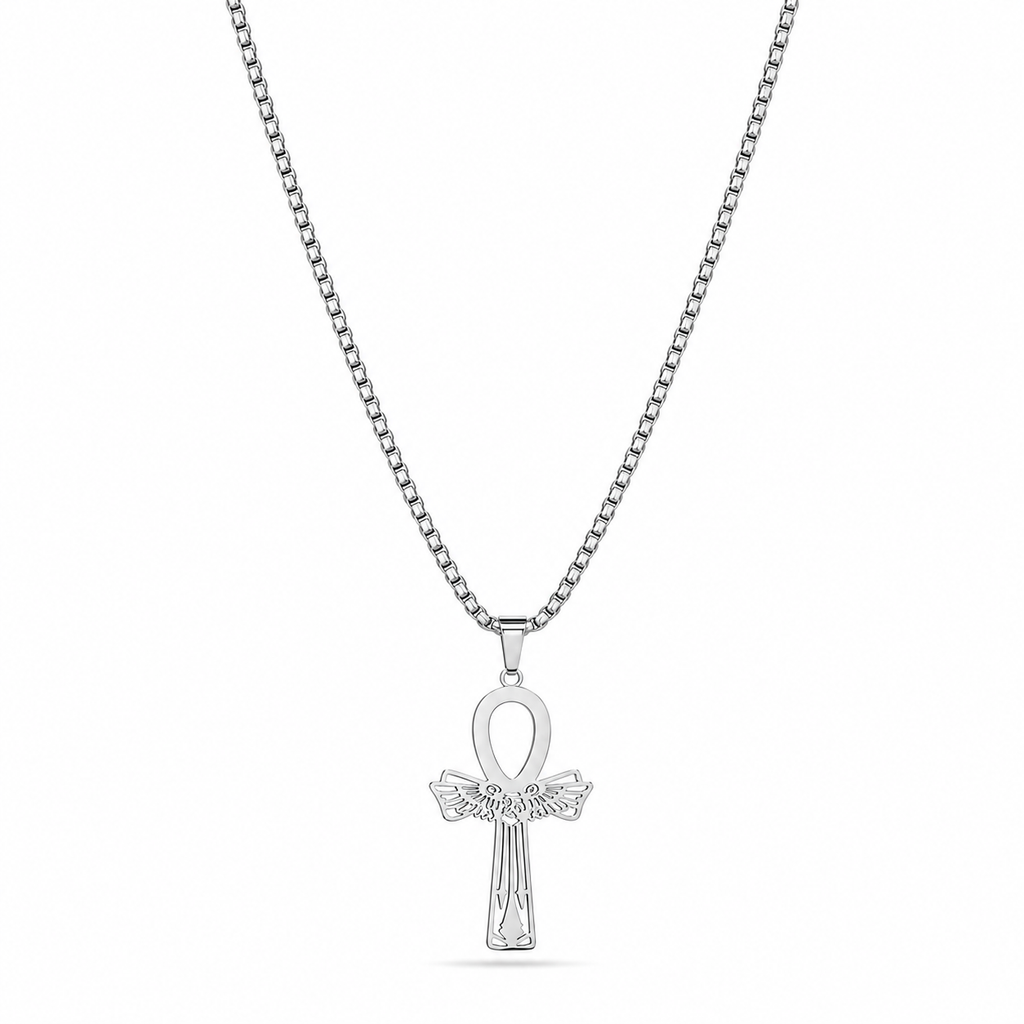 Ankh Wings Necklace