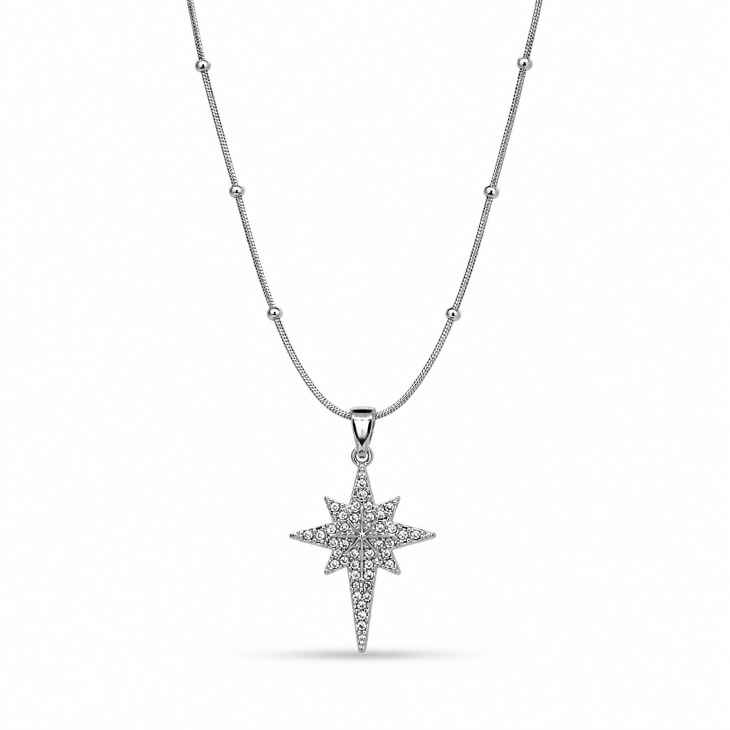 Diamond North Star Necklace