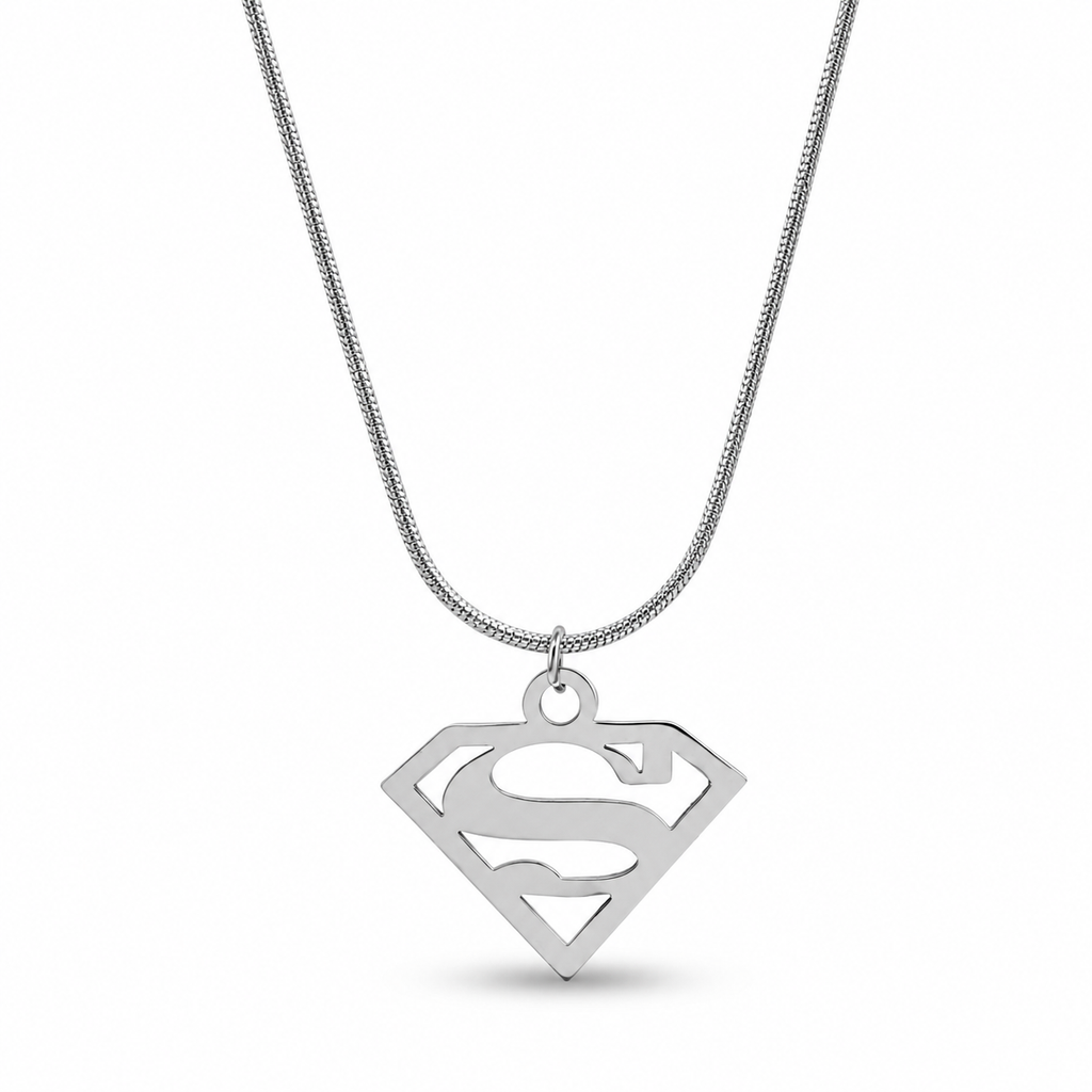 SuperMan Steel Necklace