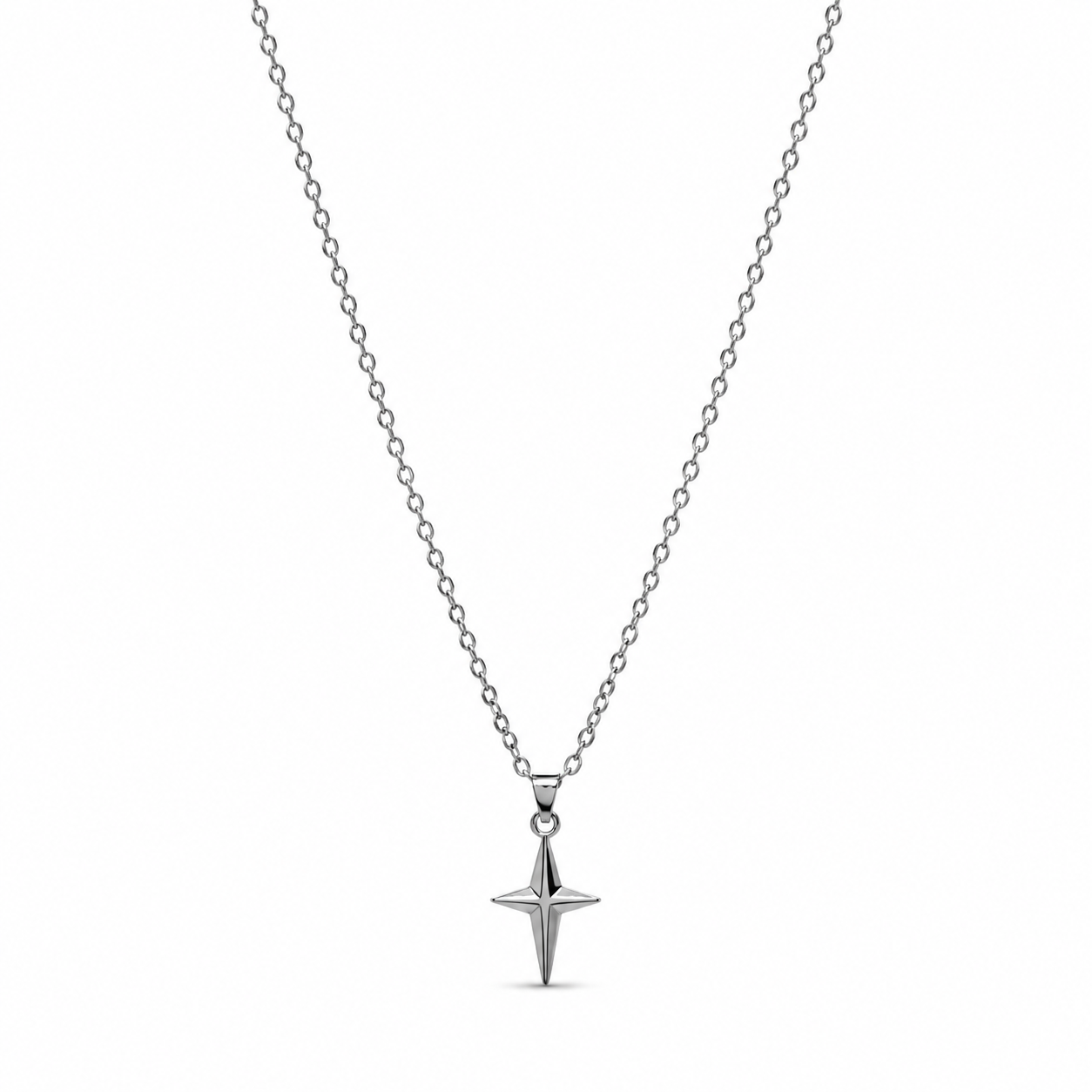 Tiny North Star Necklace