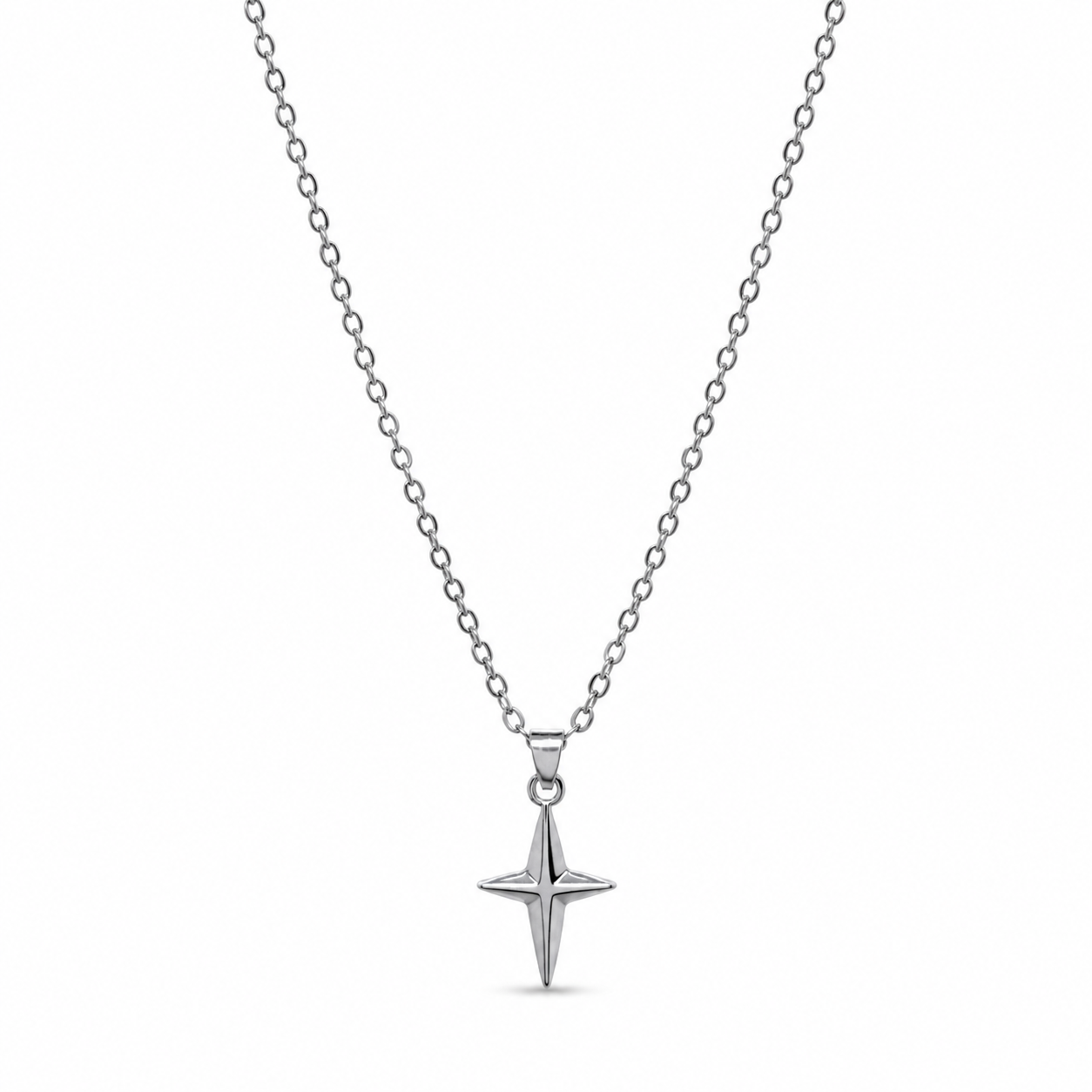 Tiny North Star Necklace