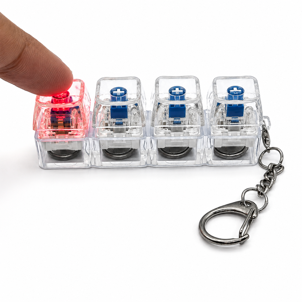 Keyboard Buttons keychain