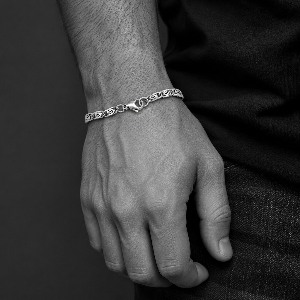 Corrente Zig Zag Grande Bracelet