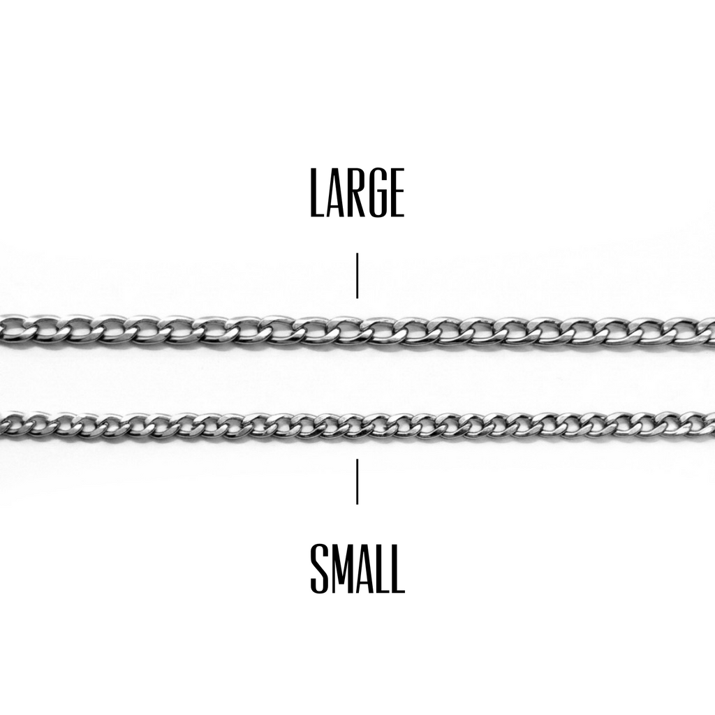 Cuban Stainless Steel Necklace
