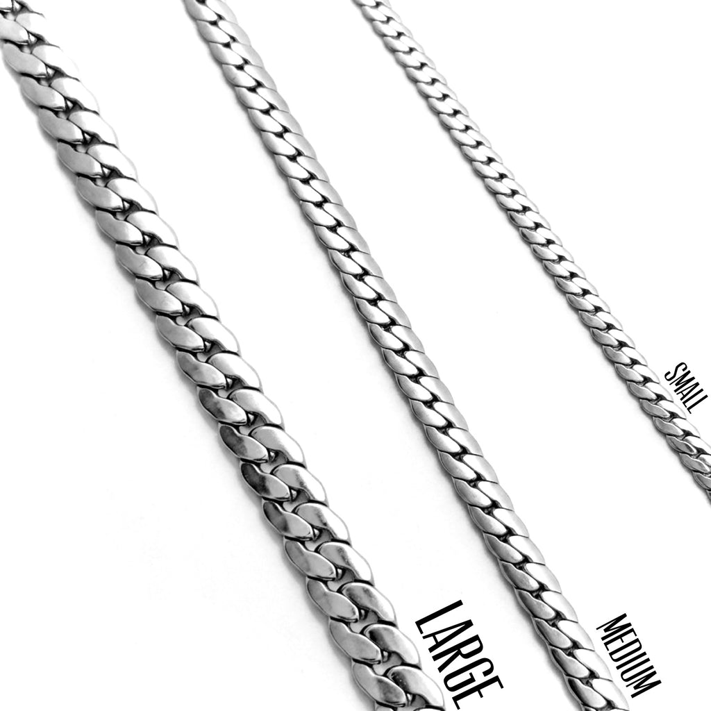 Cuban Link Curb Stanliess Steel Necklace
