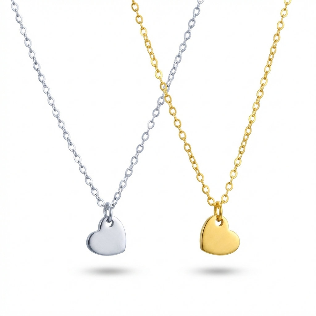 Tiny Heart Stainless Steel Necklace