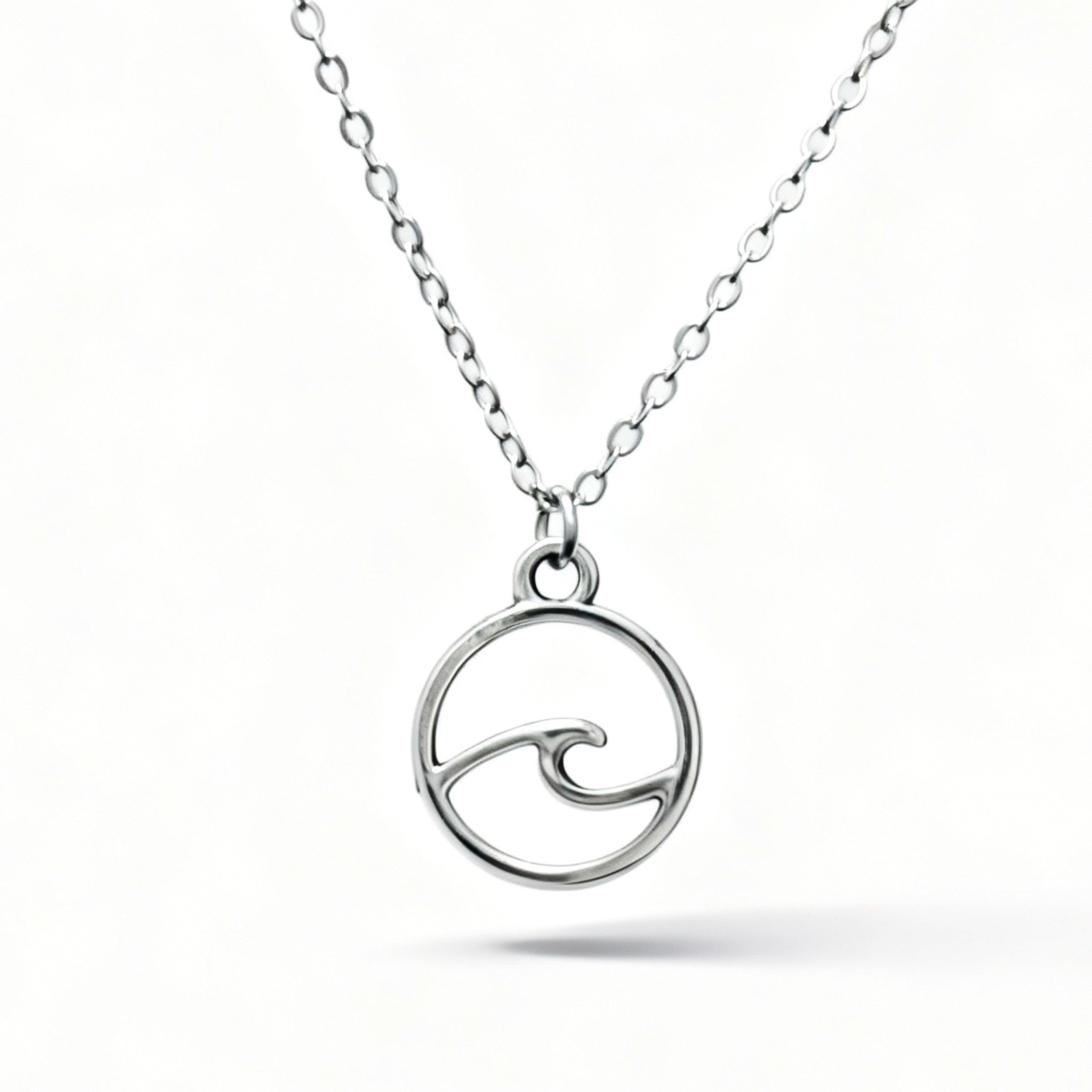 Wave Stainless Steel Necklace