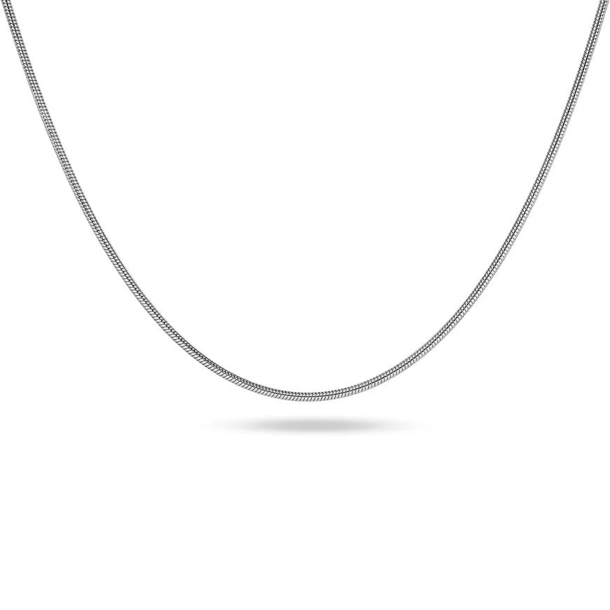 Thin Snake Stainless Steel Necklace