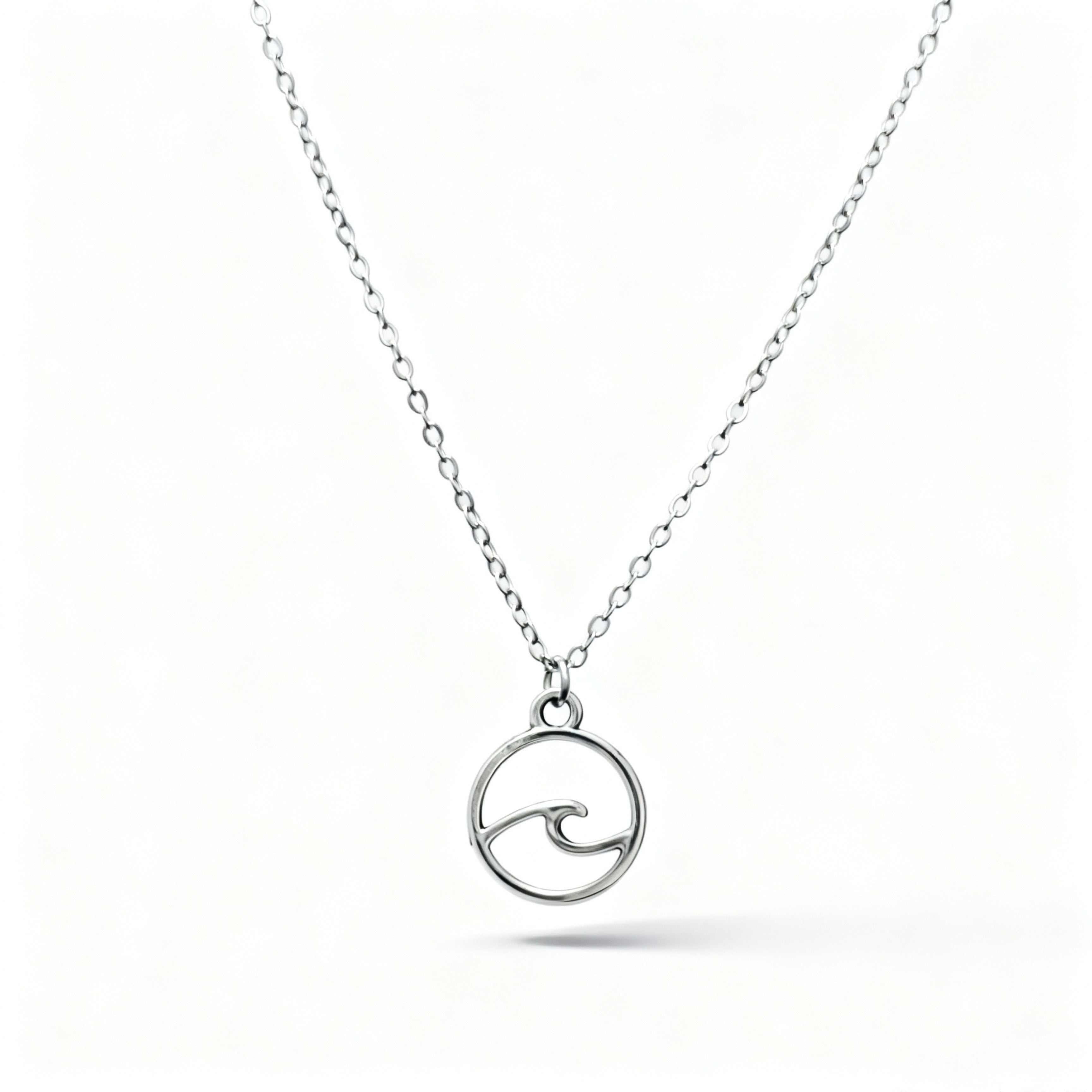 Wave Stainless Steel Necklace