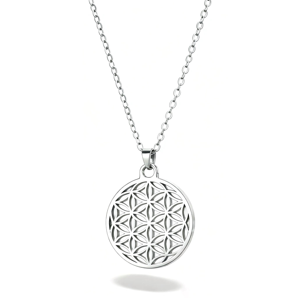 Flower Of Life Stainless Steel Necklace