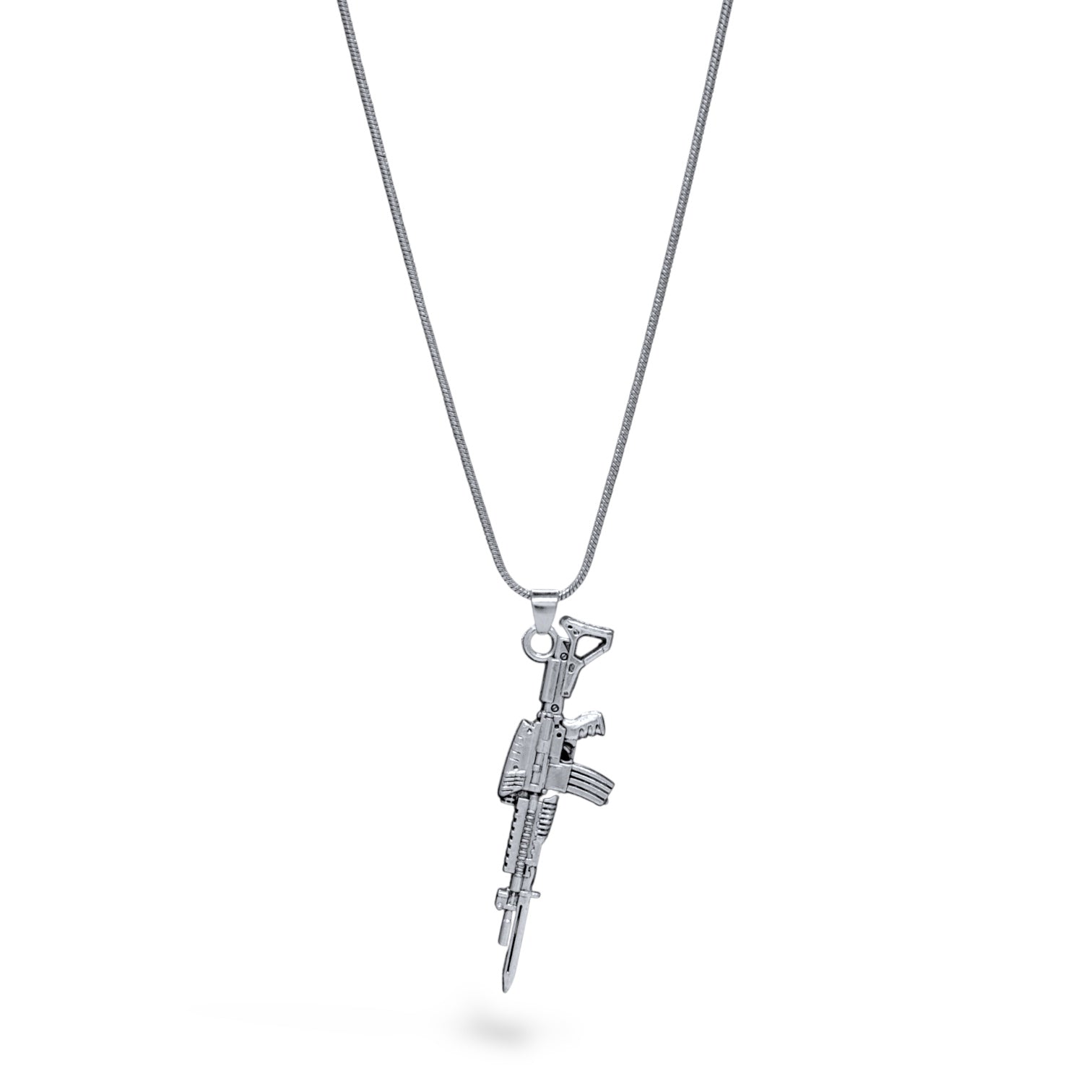 M4 weapon Stainless Steel Necklace