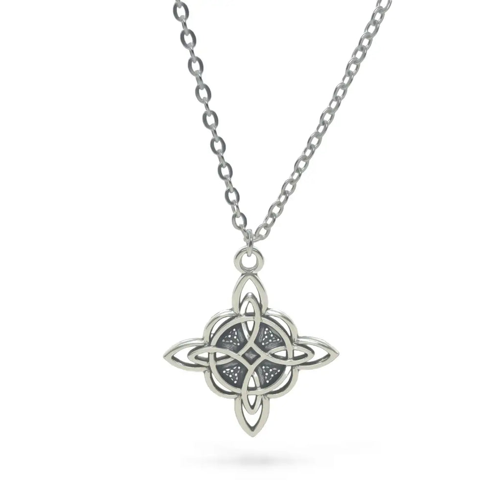 Witch Knot Stainless Steel Necklace