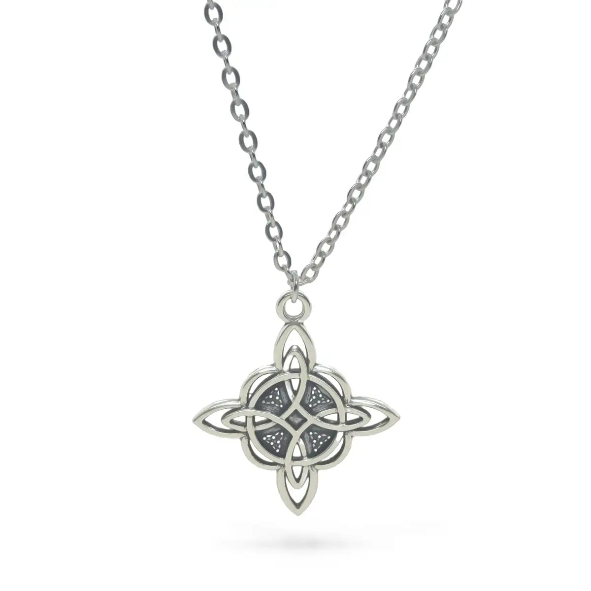 Witch Knot Stainless Steel Necklace