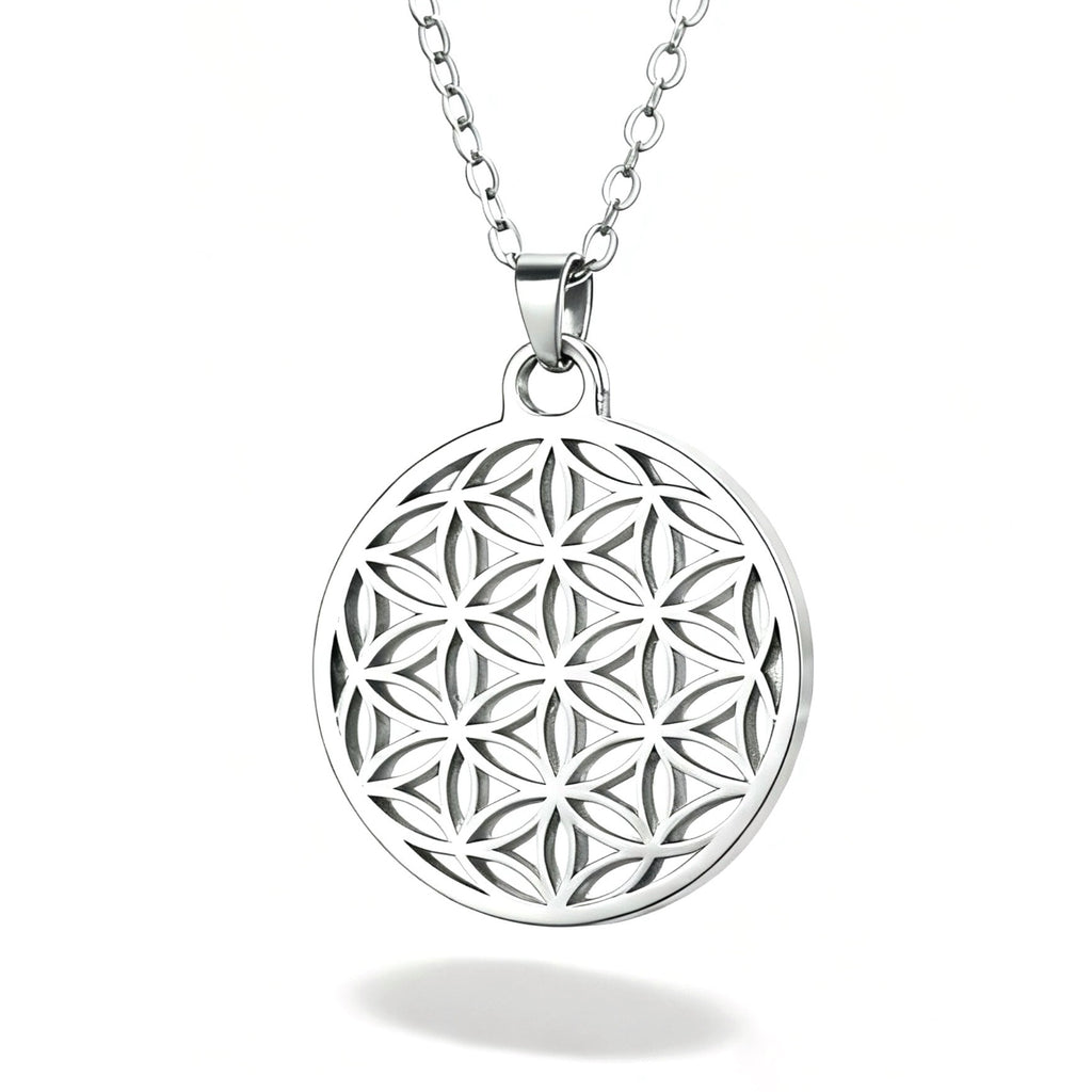 Flower Of Life Stainless Steel Necklace